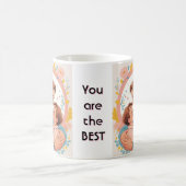 Herz und Wertschätzung des Vaters Kaffeetasse (Mittel)