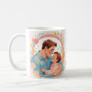 Herz und Wertschätzung des Vaters Kaffeetasse