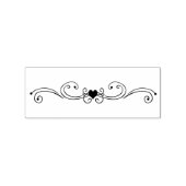 Herz und Wirbel Briefmarke Holzkunst Gummistempel (Prägung)