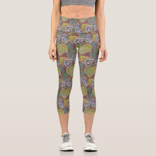 Herz und Wirbel Capri Leggings