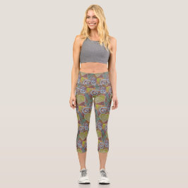 Herz und Wirbel Capri Leggings