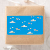 Herz und Wolken auf blau (Insitu)