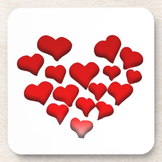 Herz Untersetzer (Vorderseite)