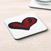 Herz Untersetzer (Linke Seite)