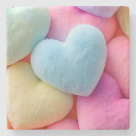 Herz-Untersetzer Steinuntersetzer