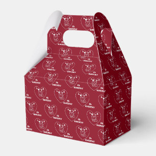 Herz Valentin Herz & Maus "Liebe ist käsig" Geschenkschachtel