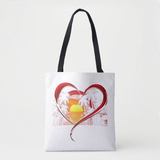 Herz Valentine Tasche (Vorderseite)