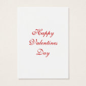 Herz Valentines (Rückseite)