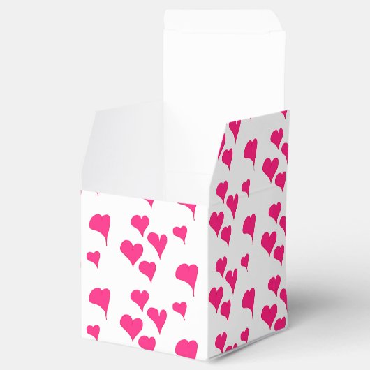 Herz-Valentinstag-Geschenkboxen Geschenkschachtel (Geöffnet)