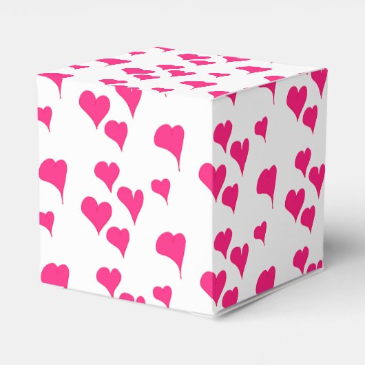 Herz-Valentinstag-Geschenkboxen Geschenkschachtel (Rückseite)