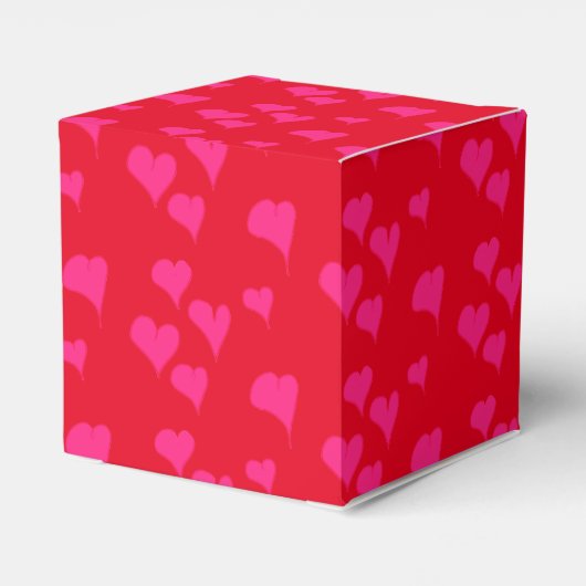Herz-Valentinstag-Geschenkboxen Geschenkschachtel (Rückseite)