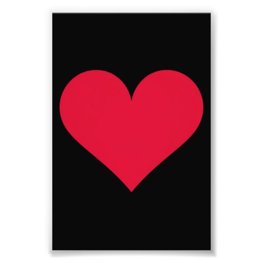 Herz Valentinstag Liebe Herz Fotodruck (Vorne)