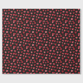 Herz Valentinstag Liebe Herz Geschenkpapier (Flach)