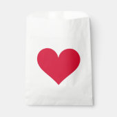 Herz Valentinstag Liebe Herz Geschenktütchen (Vorderseite)