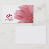 Herz-Verbindung Wechselstrom-Visitenkarte Visitenkarte (Vorne/Hinten)