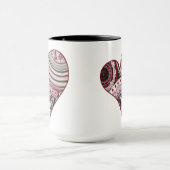 Herz Vintage Mandalas Tasse (Zentrum)