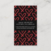 Herz Visitenkarte (Rückseite)