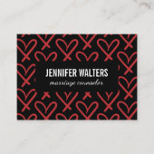 Herz Visitenkarte (Vorderseite)