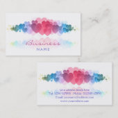 Herz-Visitenkarte Visitenkarte (Vorne/Hinten)