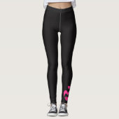 Herz voll von Liebe Leggings (Vorderseite)