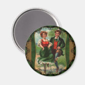 Herz voller Freude Magnet (Vorderseite/Rückseite)