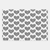 Herz voller Katzen Geschenkpapier Set (Vorderseite 3)