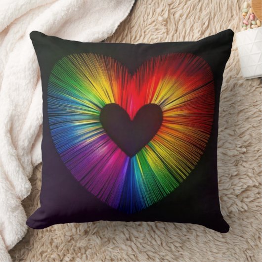 Herz voller Liebe Kissen (Decke)