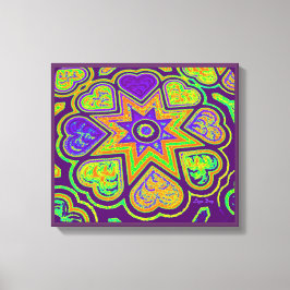 'Herz voller Liebe' Panel Print (Bright) (Printing Leinwanddruck