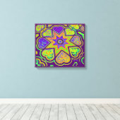 'Herz voller Liebe' Panel Print (Bright) (Printing Leinwanddruck (Insitu (Holzboden))