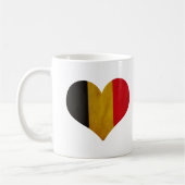 Herz von Belgien Kaffeetasse (Links)