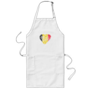 Herz von Belgien Lange Schürze