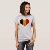 Herz von Belgien T-Shirt (Vorne ganz)