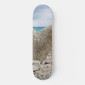 Herz von Curacao 1 Skateboard (Vorderseite)
