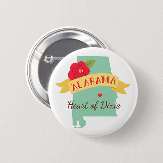 Herz von Dixie Button (Vorne & Hinten)
