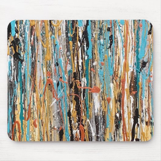 Herz von Gold Mousepad (Vorne)