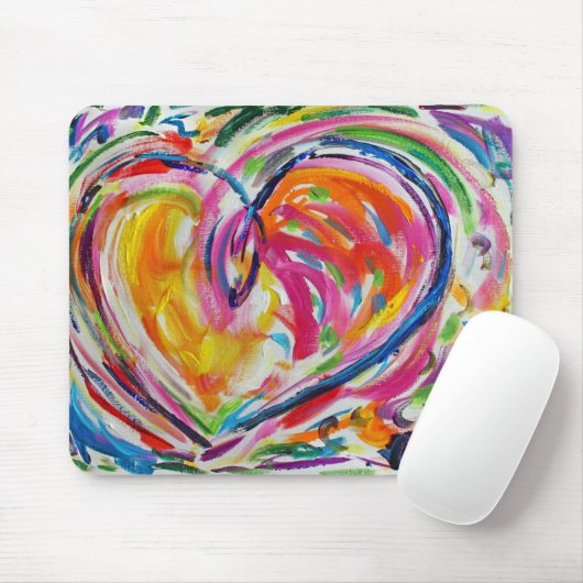Herz von Joy Mousepad (Mit Mouse)