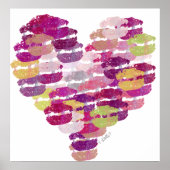 Herz von Kisses Poster (Vorne)