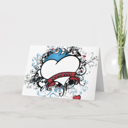 Herz von meinen karte (Vorderseite)