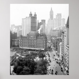 Herz von New York City: 1908 Poster