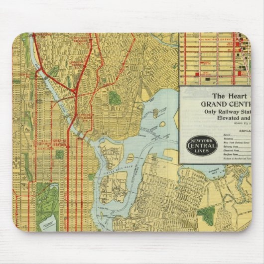 Herz von New York Mousepad (Vorne)
