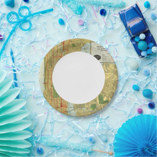 Herz von New York Pappteller (Party)