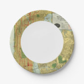 Herz von New York Pappteller (Vorderseite)