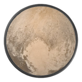 Herz von Pluto Eishockey Puck
