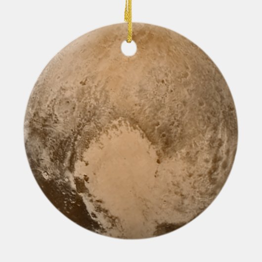 Herz von Pluto Keramik Ornament (Hinten)