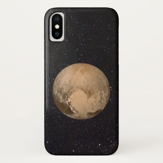 Herz von Pluto Starry Sky Case-Mate iPhone Hülle (Rückseite)