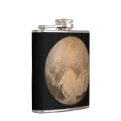 Herz von Pluto Starry Sky Flachmann (Rechts)