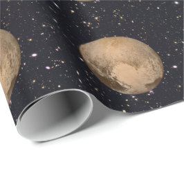 Herz von Pluto Starry Sky Geschenkpapier