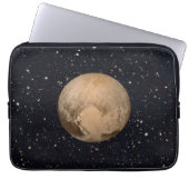 Herz von Pluto Starry Sky Laptopschutzhülle (Vorderseite)