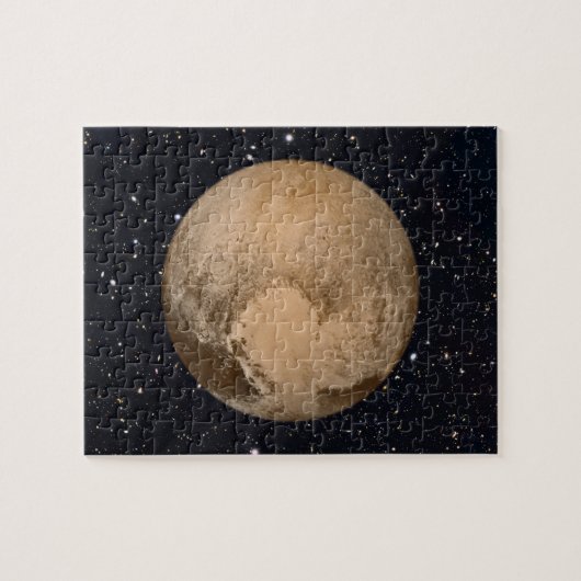 Herz von Pluto Starry Sky Puzzle (Horizontal)