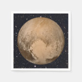 Herz von Pluto Starry Sky Serviette (Vorderseite)